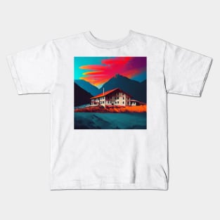 Picturesque Countryside Kids T-Shirt